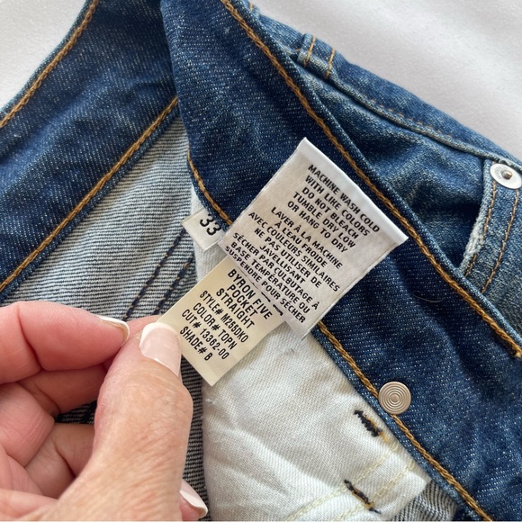 Hudson Byron 5 pocket straight mid rise jeans 33 x 34 - Picture 9 of 12